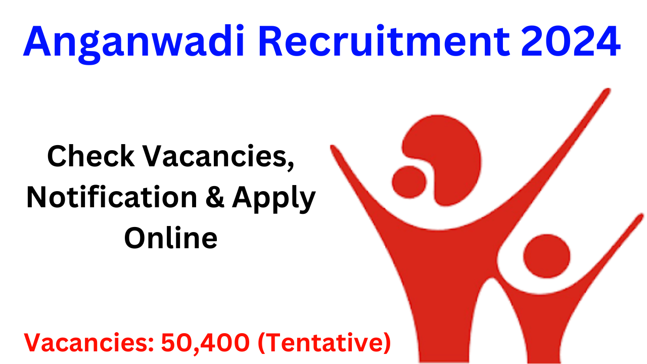 Anganwadi Recruitment 2024: Check Vacancies, Notification & Apply Online