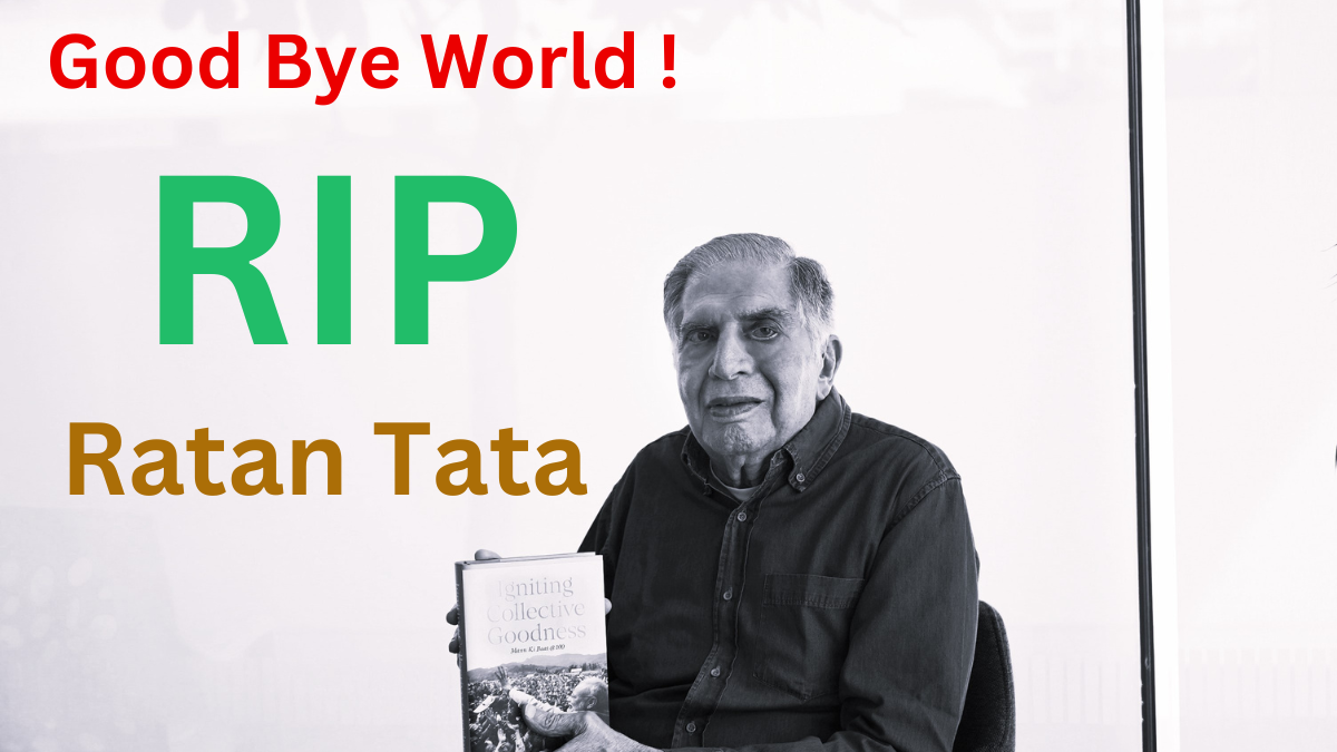 Ratan Tata Passes Away: A Nation Mourns the Loss of an Icon