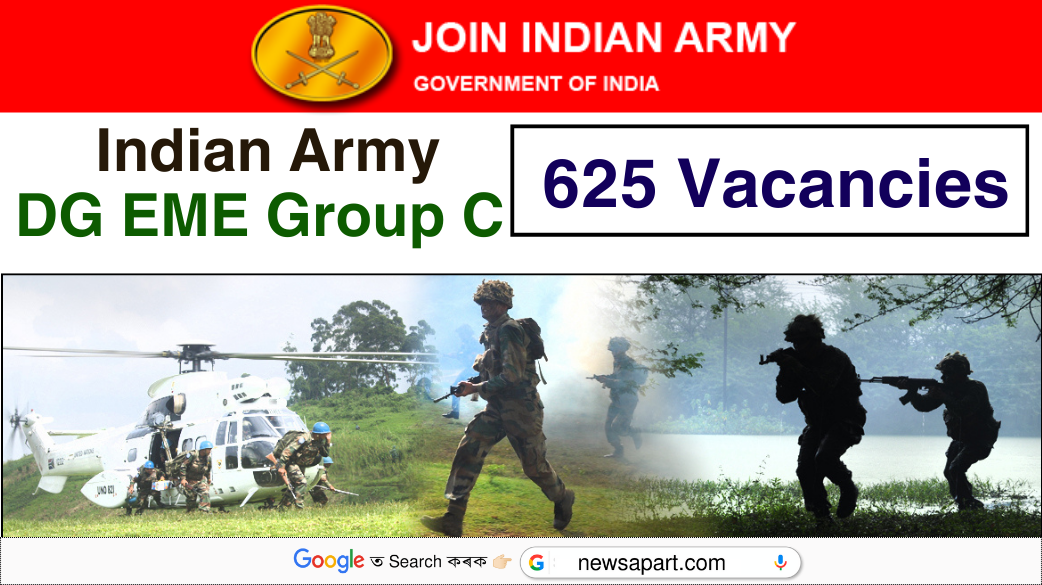 Indian Army DG EME Group C Recruitment 2024-25